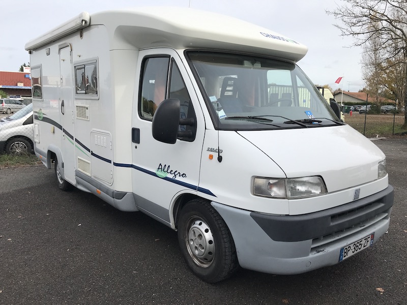 camping car CHAUSSON  ALLEGRO 62 modèle 2000