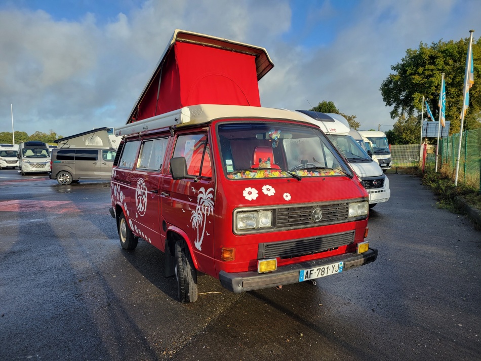 camping car VOLKSWAGEN  TRANSPORTER 3 modèle 1989