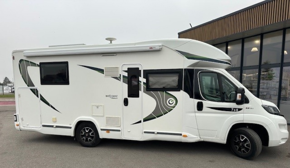 camping car CHAUSSON  WELCOME  PREMIUM 768 modèle 2019