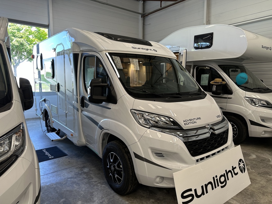 camping car SUNLIGHT  VAN V 60 ADVENTURE EDITION modèle 2024